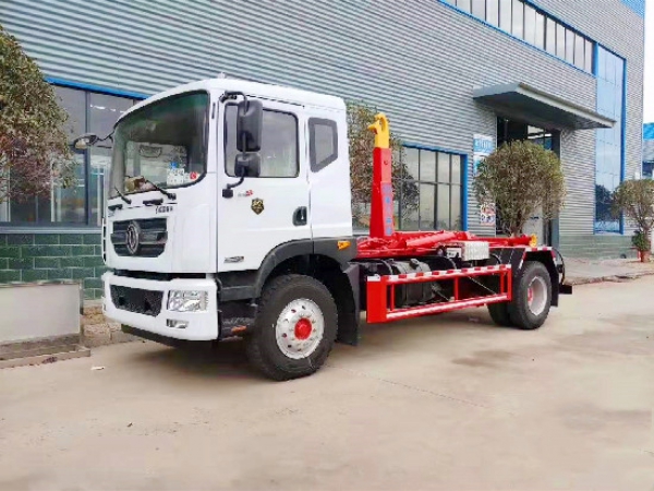 東風(fēng)D9國(guó)六10方12方車(chē)廂可卸式垃圾車(chē)